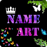 Name Art Photo Editor ícone