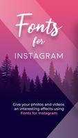 Stylish Font For Instagram & Cool Fancy Fonts plakat