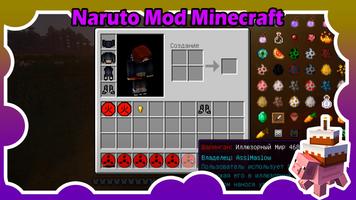 Naruto Minecraft Mod Addon PE poster