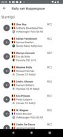 Rally Results capture d'écran 1