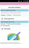 Calculadora Gravidez (PTv7D) imagem de tela 1