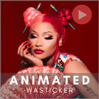 Nicki Minaj Animated WASticker icon