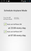 Schedule Airplane Mode captura de pantalla 3