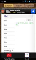 English Turkish Dictionary 海報