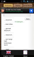 English Turkish Dictionary syot layar 1
