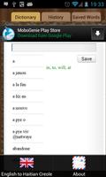 English Haitian Creole Dict پوسٹر