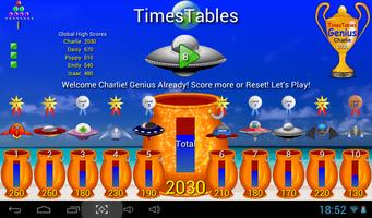 Times Tables (All Levels FREE) Poster