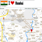 Mumbai map icône