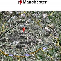 Manchester Map تصوير الشاشة 1