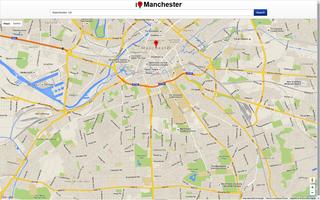 Manchester Map capture d'écran 2