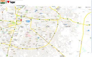 Nagpur map capture d'écran 3