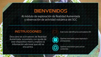 برنامه‌نما Volcanes Colombianos RA SGC عکس از صفحه
