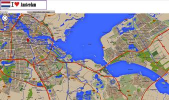 Amsterdam map penulis hantaran