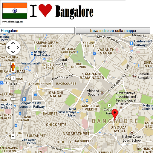Bangalore map