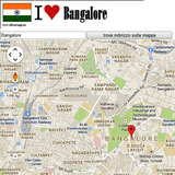 Bangalore map biểu tượng