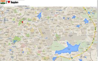 Bangalore map capture d'écran 3