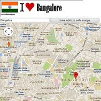 Bangalore map capture d'écran 1