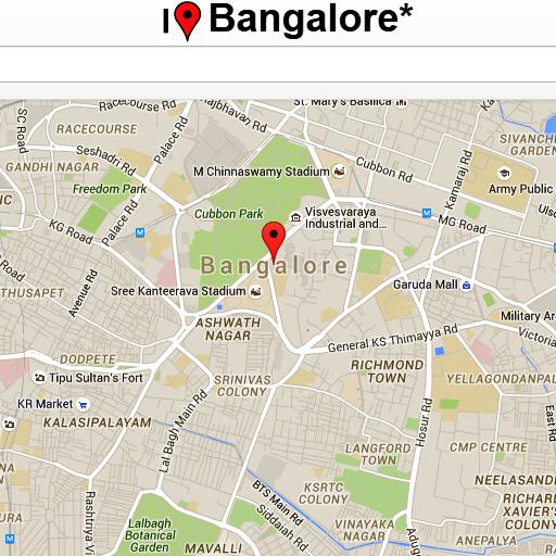off-course betting centres bangalore map