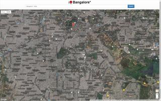 Bangalore Map capture d'écran 2