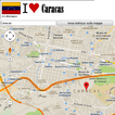 Caracas map
