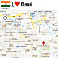 Chennai map capture d'écran 1
