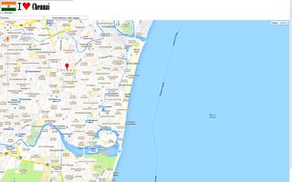 Chennai map capture d'écran 2