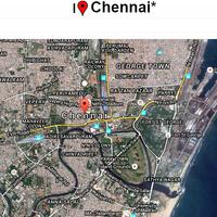 Chennai Map capture d'écran 1