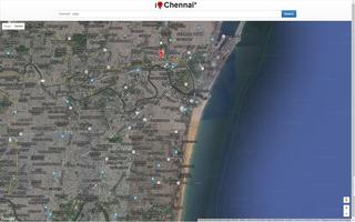 Chennai Map Ekran Görüntüsü 2