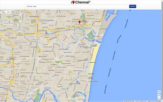 Chennai Map Ekran Görüntüsü 3
