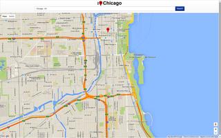 Chicago Map captura de pantalla 2