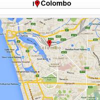 Colombo Map Poster