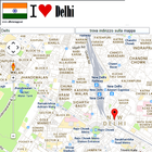 Delhi map иконка