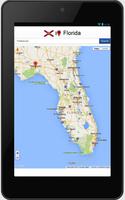 Florida map capture d'écran 2