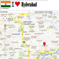 Hyderabad map تصوير الشاشة 1