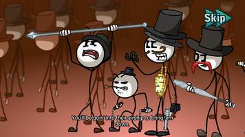 Stickman Teleporter Adventure captura de pantalla 2