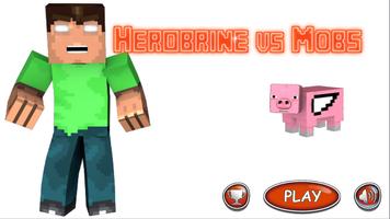 برنامه‌نما Herobrine vs Mob Craft PE Free عکس از صفحه