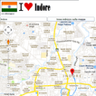 Indore map