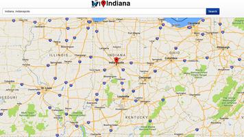 Indiana Map capture d'écran 1