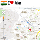 Jaipur map icône