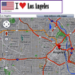 Los Angeles map