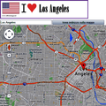 Los Angeles map