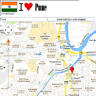 Pune map icône