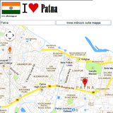 Patna map icône