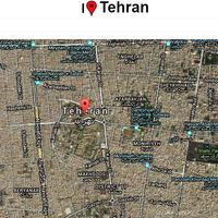 Tehran Map capture d'écran 1