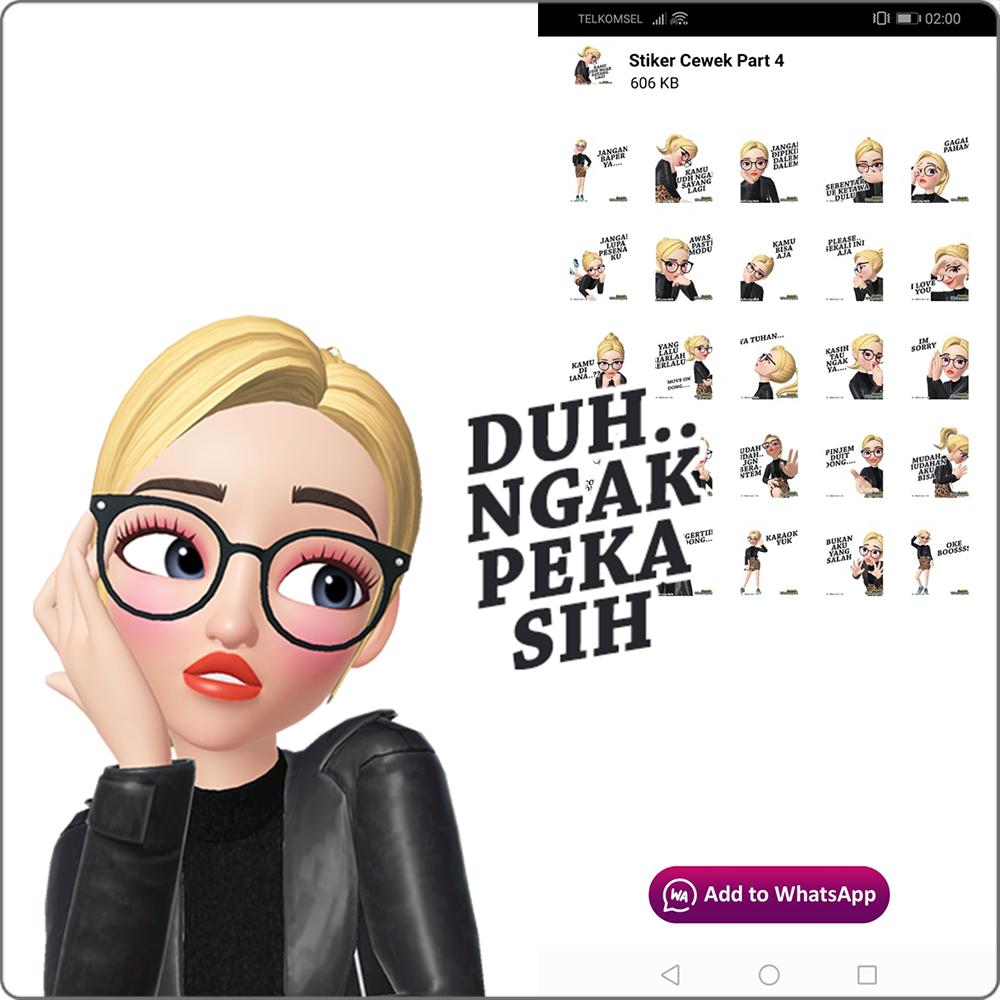 Stiker Cewek Cantik Terbaru Wastickerapps For Android Apk Download