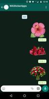 🌹 WAStickerApps Blumen Plakat