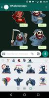 💀 WAStickerApps Horreur et Peur capture d'écran 1