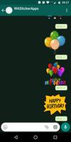 🎈🎂 WAStickerApps feliz Aniversário Cartaz