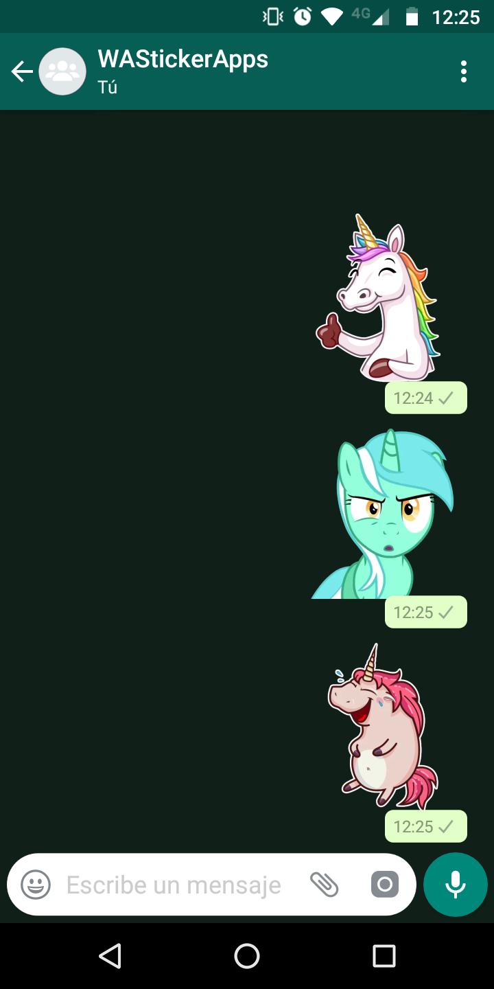Wastickerapps Unicornio Kawaii For Android Apk Download