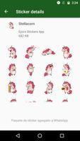 🦄 WAStickerApps Unicorn Kawaii ภาพหน้าจอ 3